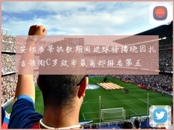 安切洛蒂执教期间进球榜揭晓因扎吉领衔C罗效率最高却排名第五